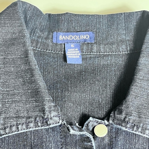 Long Dark Denim Dress/Jacket New Condition - Picture 7 of 10